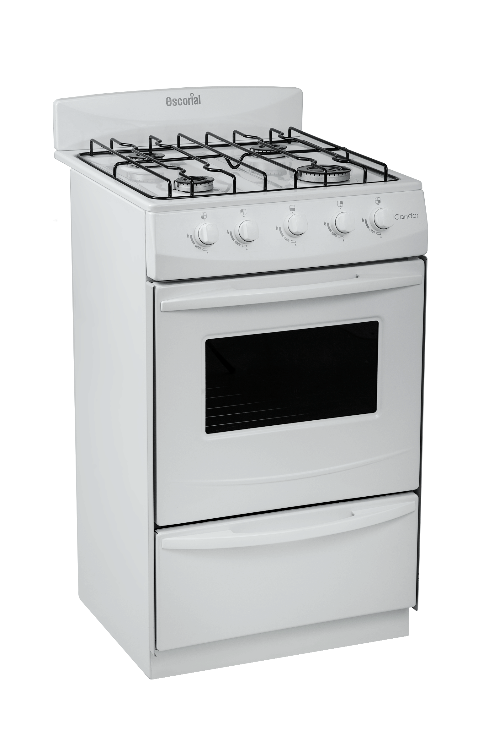 Cocina Escorial Candor S Gas Natural Hornallas Blanca Openfactory