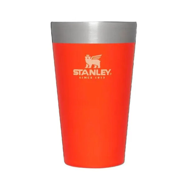 Vaso Stanley Pinta Tigerlily 473ml Color Naranja